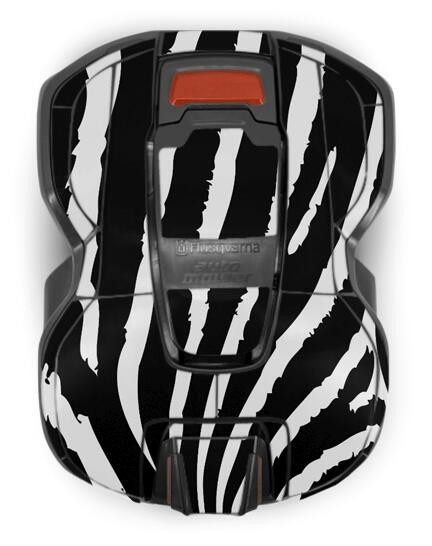 Gehäuse-Folie Motiv Zebra für Husqvarna Automower