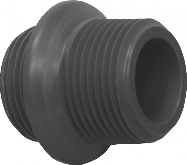 PVC-Adapter 1” AG x 1” AG